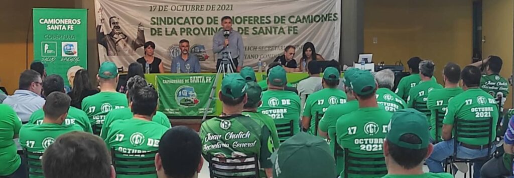 Asamblea Federación Camioneros Santa Fe